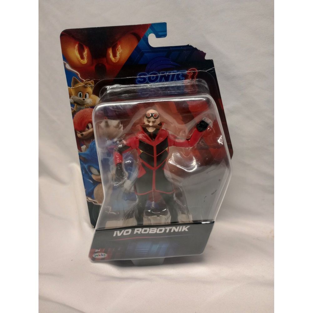 Sonic The Hedgehog 3 Movie IVO ROBOTNIK‎ 5"Action Figure jakks Pacific